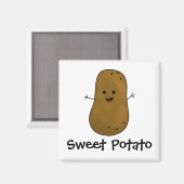サツマイモ マグネット (正面/裏面)