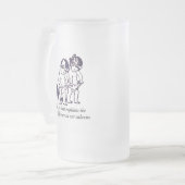 サティアービールマグ フロストグラスビールジョッキ (正面左)