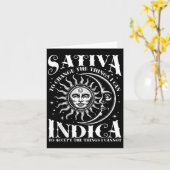 サティバで変えられるもの インドカで変えられないもの カード (黄色い花)