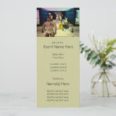 サティーズロッカールームカスタムパーティの招待状 招待状 (スタンド正面)