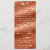 サティーンレースバタフライ結婚ズフラットメニュー メニュー (正面)