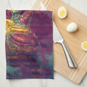 サティ仏 キッチンタオル (四つ折り)