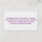 サティ 名刺 (裏面)