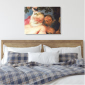 サティrsによって支持された酔ったシレヌス, c.1620 キャンバスプリント (インサイチュ (寝室))