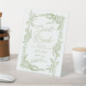 サテグリーン ハイドランジア ゲストブック テーブルサイン (インサイチュ)