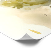 サテュルバタフライアートプリントポスター ポスター (角)