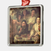 サテュロスおよび小作人 メタルオーナメント (左)