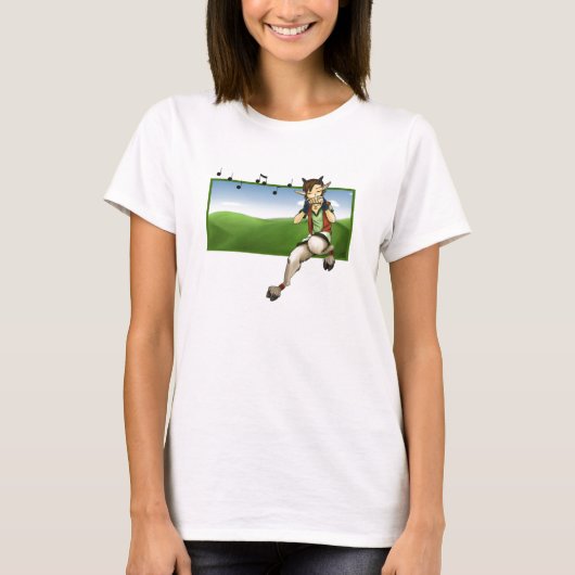 サテュロスの歌のワイシャツ Tシャツ (正面)