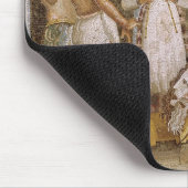 サテュロス劇のためにリハーサルをしている俳優c.62-79広告 マウスパッド (コーナー)