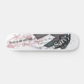 サテュロス板 スケートボード (横)