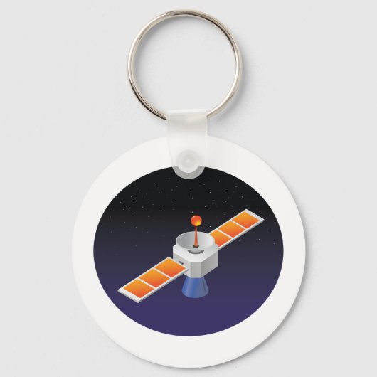 サテライトイン宇宙 キーホルダー (正面)