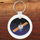 サテライトイン宇宙 キーホルダー (正面)