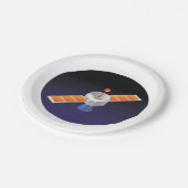 サテライトイン宇宙 ペーパープレート (アングル)