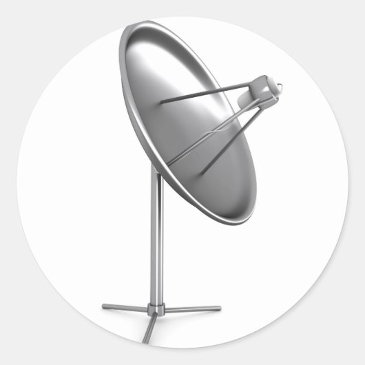 サテライト皿 ラウンドシール (正面)