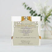 サテンと星の天蓋ユダ結婚ヤ人 招待状 (スタンド正面)