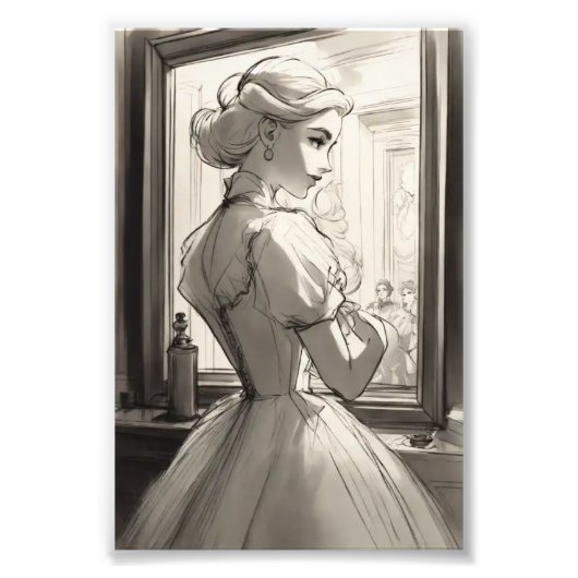 サテンのエレガンス：プレミアムで思い出を高める フォトプリント            (正面)