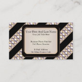 サテンのスパンコール 名刺 (裏面)