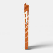 サテンのドット – 錆と銅 Case-Mate iPhoneケース (裏面 / 左)