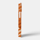 サテンのドット – 錆と銅 Case-Mate iPhoneケース (裏面 / 右)