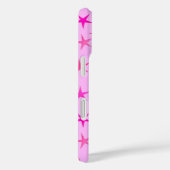 サテンの星、ピンクのオーキ淡い色のッド Case-Mate iPhoneケース (裏面 / 右)