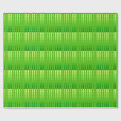 サテンの点-ライムグリーンの色合い ラッピングペーパー (フラット)