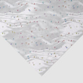 サテンの画像に繊細な宝石の画像 薄葉紙 (詳細)