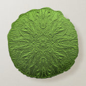 サテンの花……... ラウンドクッション (裏面)