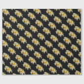 サテンの花 ラッピングペーパー (フラット)