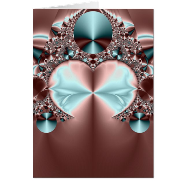 サテンは空白のなカードを広げます (正面)