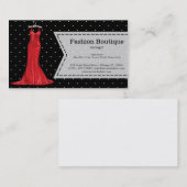 サテンガウン 名刺 (正面/裏面)