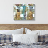 サテンキルト キャンバスプリント (インサイチュ (寝室))