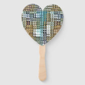 サテンキルト ハンドファン (裏面)