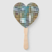 サテンキルト ハンドファン (正面)