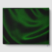 サテングリーンキンセアニェラ誕生日ゲストブック ゲストブック (裏面)