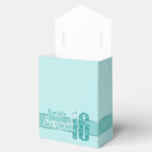 サテンジュエルSweet sixteenティール(緑がかった色)ID260 フェイバーボックス (オープン)