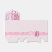 サテンジュエルSweet sixteenピンクID260 フェイバーボックス (折り畳みなし)