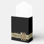 サテンジュエルSweet sixteenブラック金ゴールドID260 フェイバーボックス (オープン)