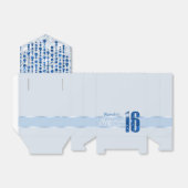 サテンジュエルSweet sixteenブルーID260 フェイバーボックス (折り畳みなし)