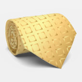 サテンスクウェア – 金ゴールド ネクタイ (ロール)