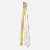 サテンスクウェア – 金ゴールド ネクタイ (裏面)