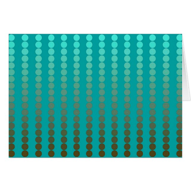 サテンドット – ターコイズとピューターグレー (正面横)