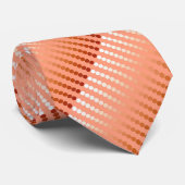 サテンドット – 桃の色合い ネクタイ (ロール)