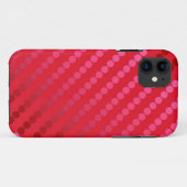 サテンドット – 深い赤 Case-Mate iPhoneケース (裏面(横))