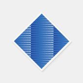 サテンドット – 鋼色の濃淡 スタンダードカクテルナプキン (角)