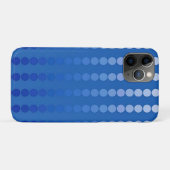 サテンドット – 鋼色の濃淡 Case-Mate iPhoneケース (裏面(横))