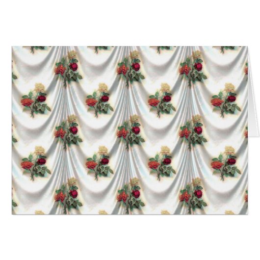 サテンバラグリーティングカード (正面横)