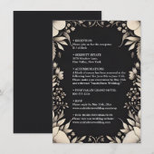 サテンファブリックベルベットレースリネン結婚紙 エンクロージャーカード (正面/裏面)