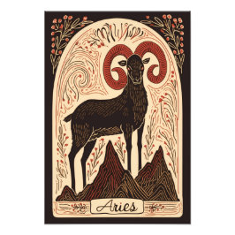 サテンフォト紙アリアスシナル〔占星術の〕十二宮図 フォトプリント