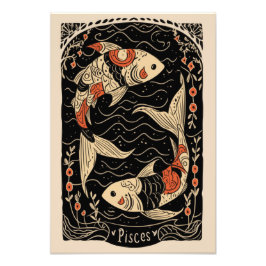 サテンフォト紙ピセスシレ〔占星術の〕十二宮図 フォトプリント           