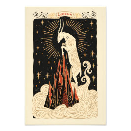 サテンフォト紙山羊座シナ〔占星術の〕十二宮図 フォトプリント           